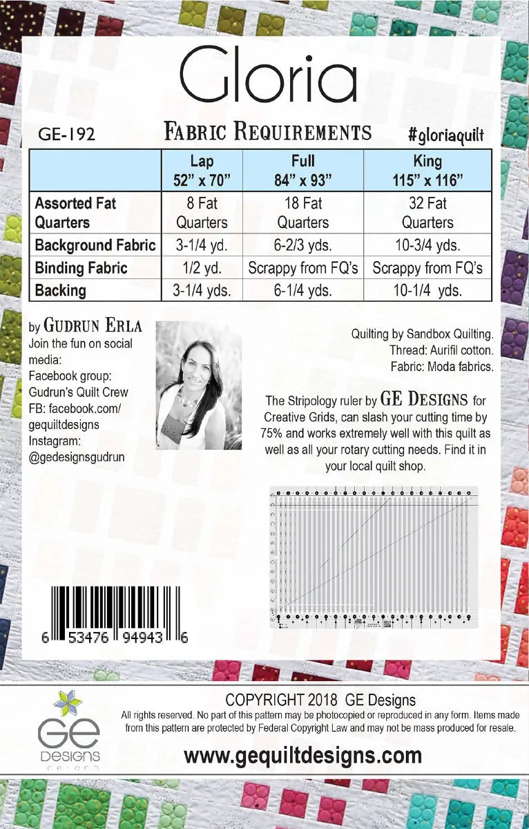 Gloria Pattern 192
