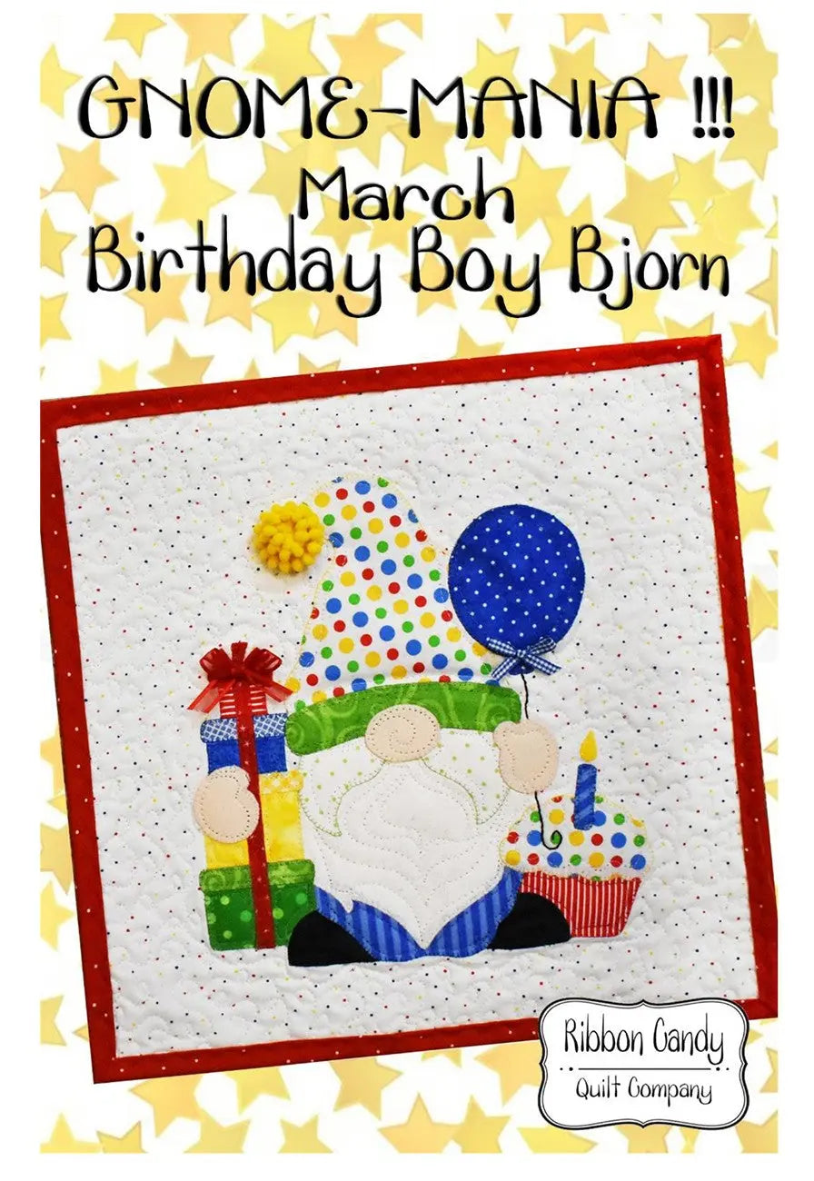Gnome-Mania! March Birthday Boy Bjorn