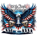 God Bless America Fabric Panel 1