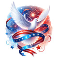 God Bless America Fabric Panel 12