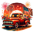 God Bless America Fabric Panel 6