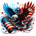 God Bless America Fabric Panel 9