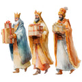 Gold Nativity Fabric Panel 15