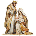 Gold Nativity Fabric Panel 6