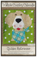 Golden Retriever Precut Fused Applique Pack