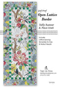 Goof-Proof Lattice Border Table Runner & Placemats