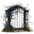 Gothic Cottage Fabric Panel 12