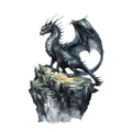 Gothic Dragons Fabric Panel 3
