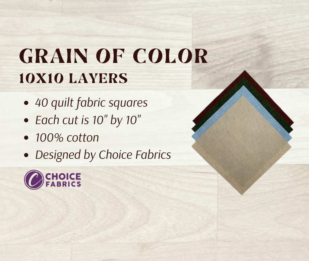 Grain of Color - 10x10 Layers [40 cuts] (Outdoors)