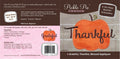 Grateful Thankful Blessed Applique In the Hoop Embroidery Design Collection