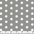 Gray Little Dot 45" wide Fabric per yard