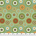Gray Lucky Medallion 45" Wide Cotton Fabric Per Yard