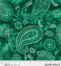 Green Bohemia Cotton Wideback Fabric per yard