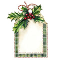 Green Christmas Fabric Panel 1