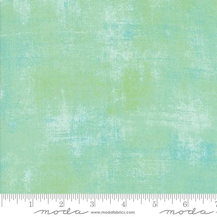 Green Grunge Basics Cabbage 44"/45" Per Yard