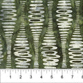 Green Ripple Stripe Abstract Bubble Pop 83702-77 Cotton 44/45 Fabric Per Yard