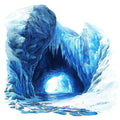 Greenland Landscape Fabric Panel 40