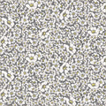 Grey Verona Allegra Blooms Cotton 44/45 Fabric Per Yard