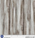 Grey Wood Meadow Perch MPER-6112-GR Cotton 44/45 Fabric Per Yard