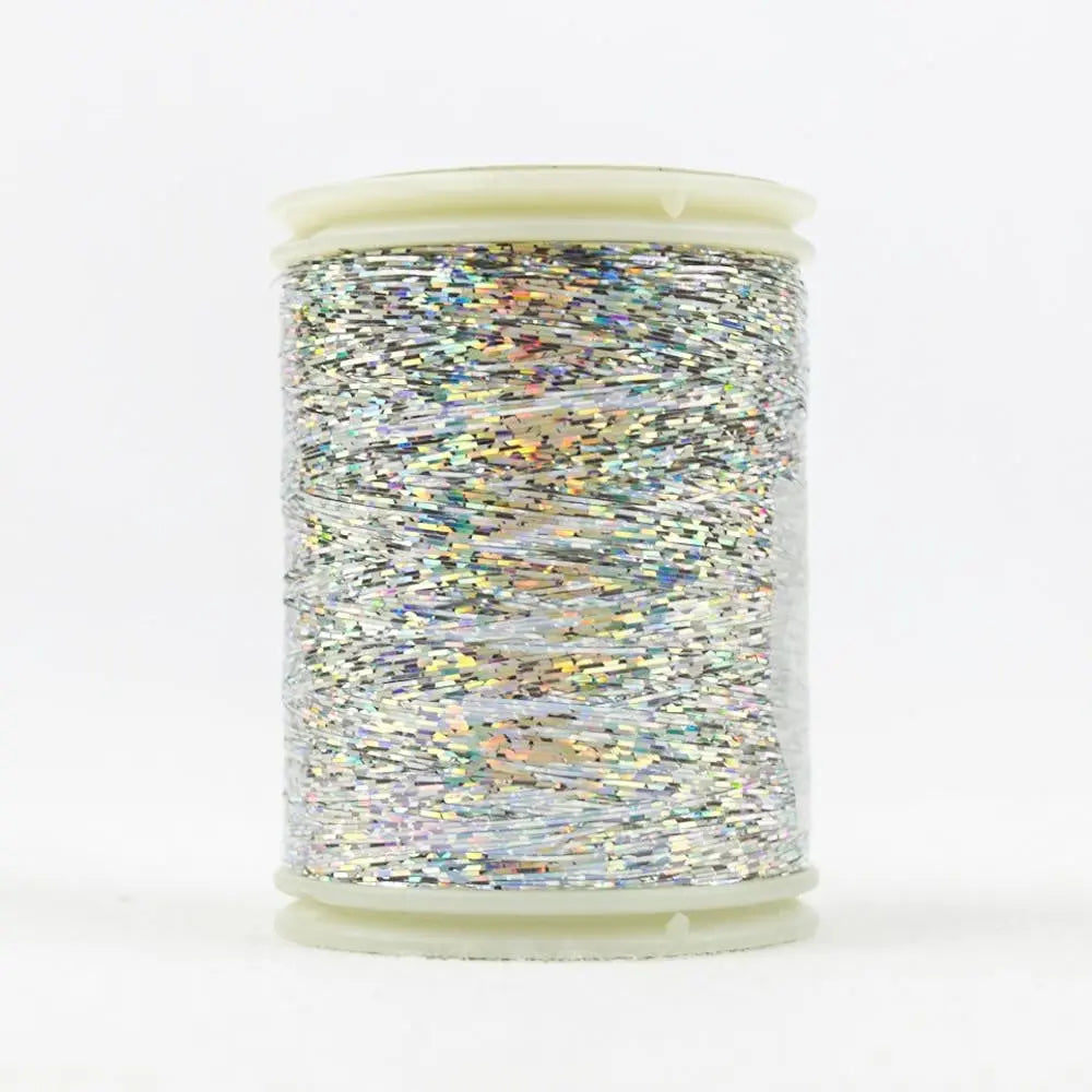 HC8151 - Hologram™ Polyester Slitted Silver Thread