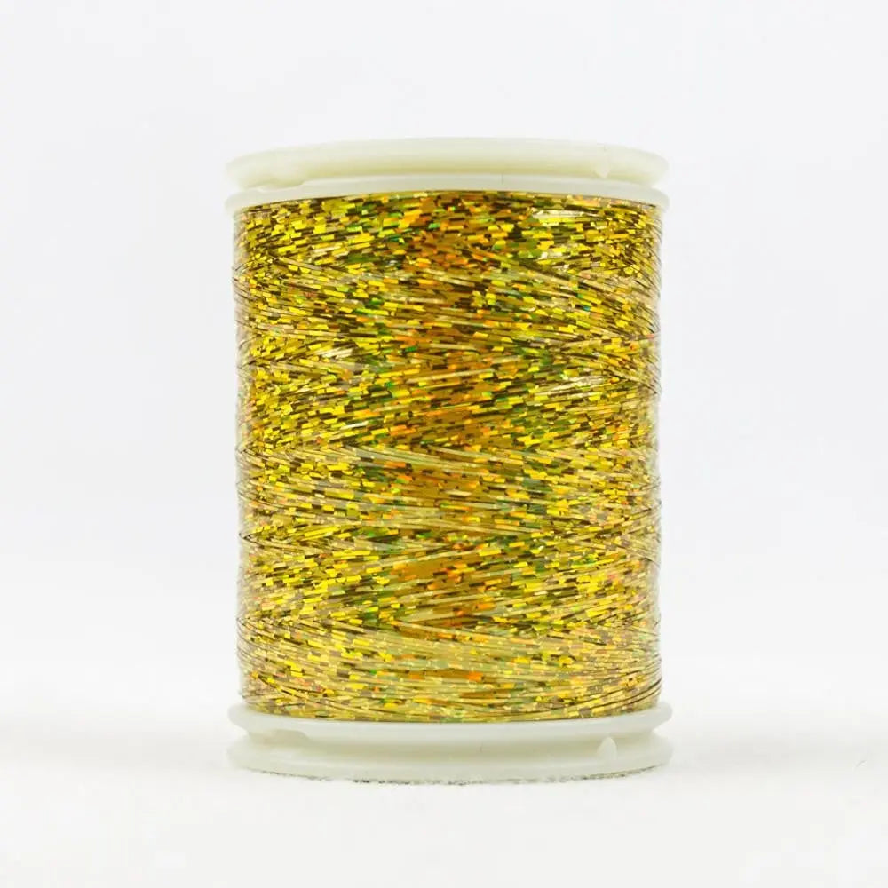 HC8155 - Hologram™ Polyester Slitted Gold Thread