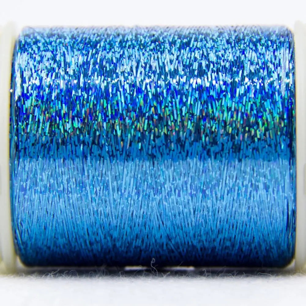 HC8157 - Hologram™ Polyester Slitted Blue Thread