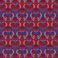 Red Liberty Hill Damask Cotton Wideback Fabric per yard