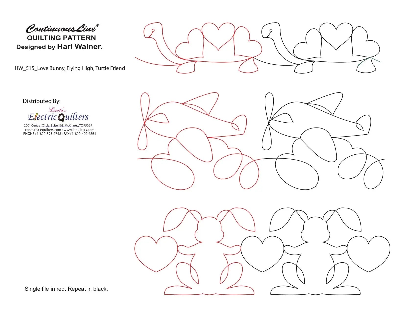 515 Children 1 Pantograph by Hari Walner