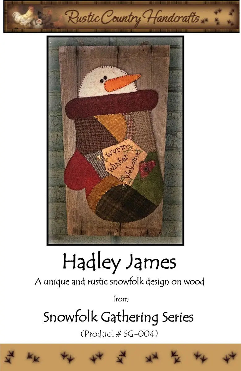Hadley James Wool Applique