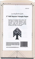 Half Square Triangle Paper 2in