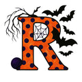 Halloween Alphabet Fabric Panel 11