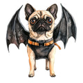 Halloween Dogs Fabric Panel 19