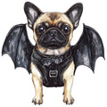 Halloween Dogs Fabric Panel 9