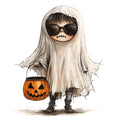 Halloween Kids Fabric Panel 24
