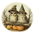 Halloween Owl Ornament Fabric Panel 14