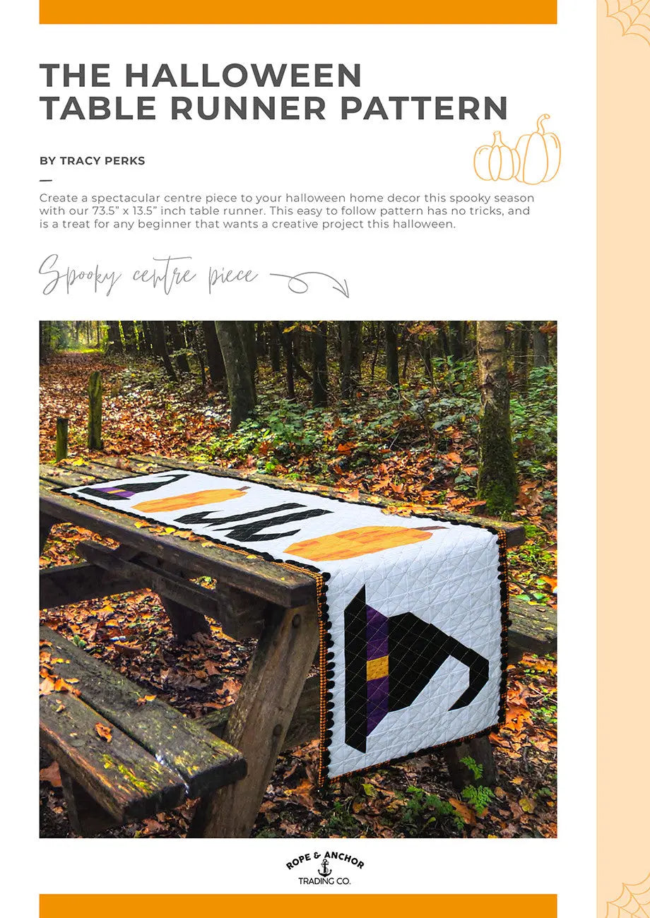 Halloween Table Runner