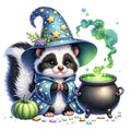 Halloween Wonder Animals Fabric Panel 100
