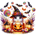 Halloween Wonder Animals Fabric Panel 111