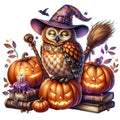 Halloween Wonder Animals Fabric Panel 114