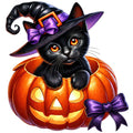 Halloween Wonder Animals Fabric Panel 119