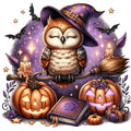 Halloween Wonder Animals Fabric Panel 142