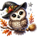 Halloween Wonder Animals Fabric Panel 146