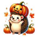 Halloween Wonder Animals Fabric Panel 150