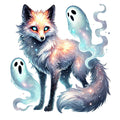 Halloween Wonder Animals Fabric Panel 155
