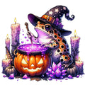 Halloween Wonder Animals Fabric Panel 90