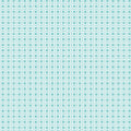 Happy Heart - Grid - Turquoise 44" / 45" Fabric Per Yard