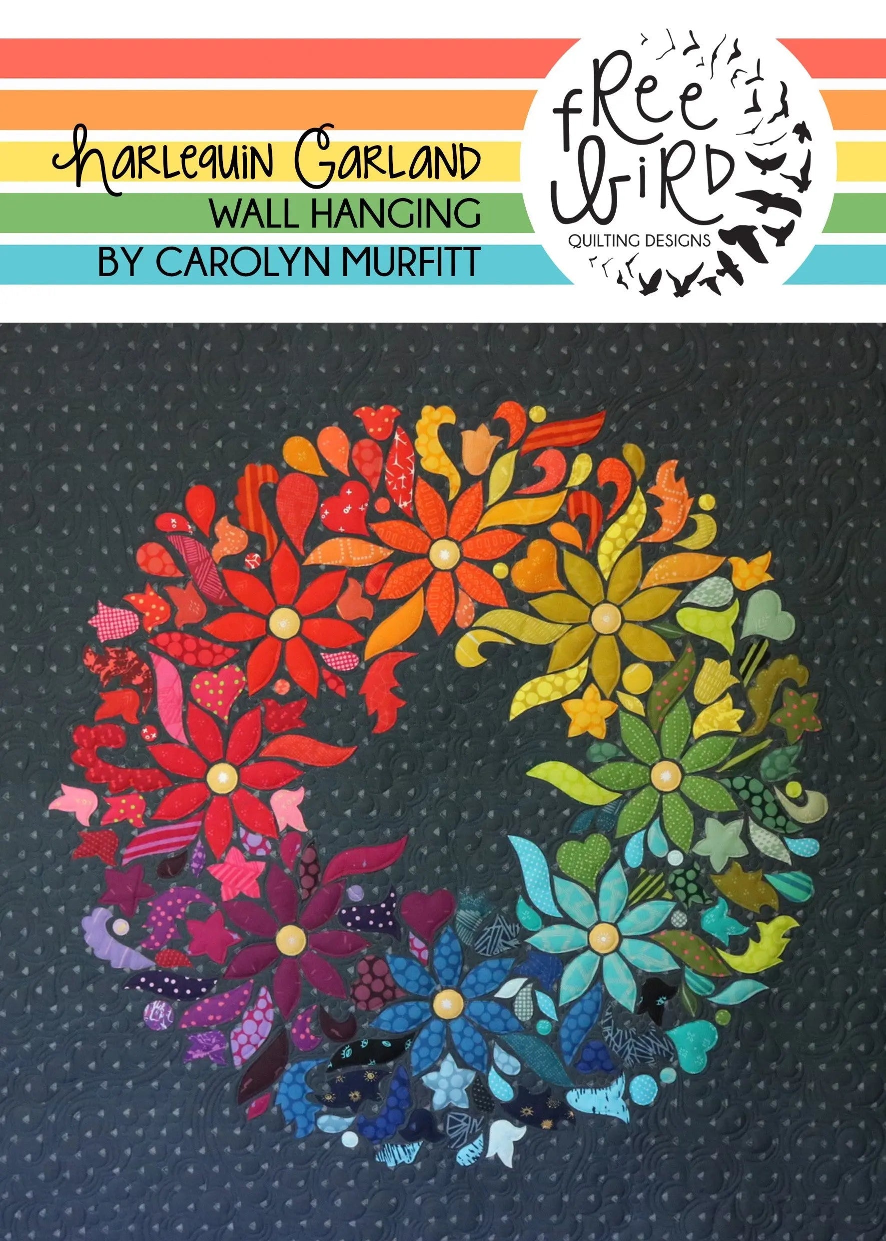 Harlequin Garland Template Set