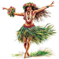 Hawaiian Paradise Fabric Panel 33