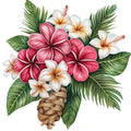 Hawaiian Paradise Fabric Panel 40