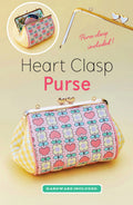 Heart Clasp Purse Rose Gold